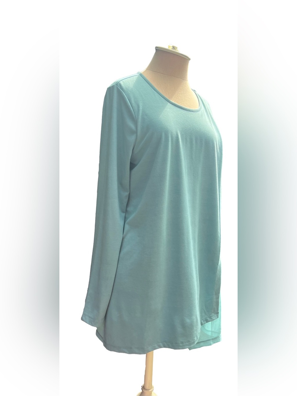 Soft Surroundings "Touch of Sheer" Tunic Blouse Size Small - Picture 4 of 8